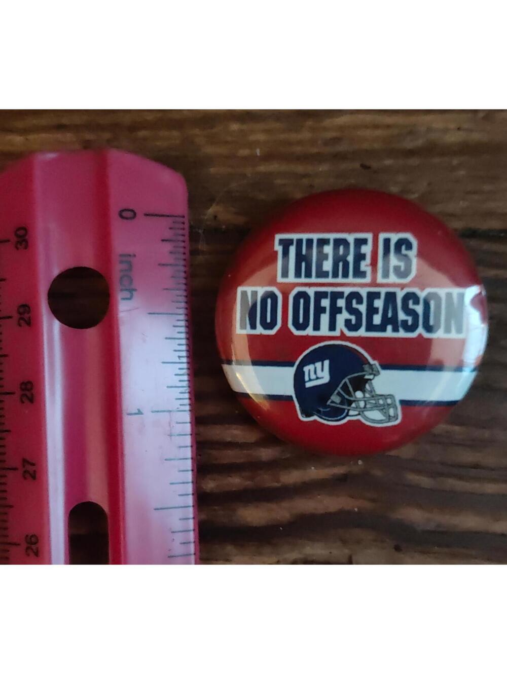 Collectible NFL Button pin - New York Giants